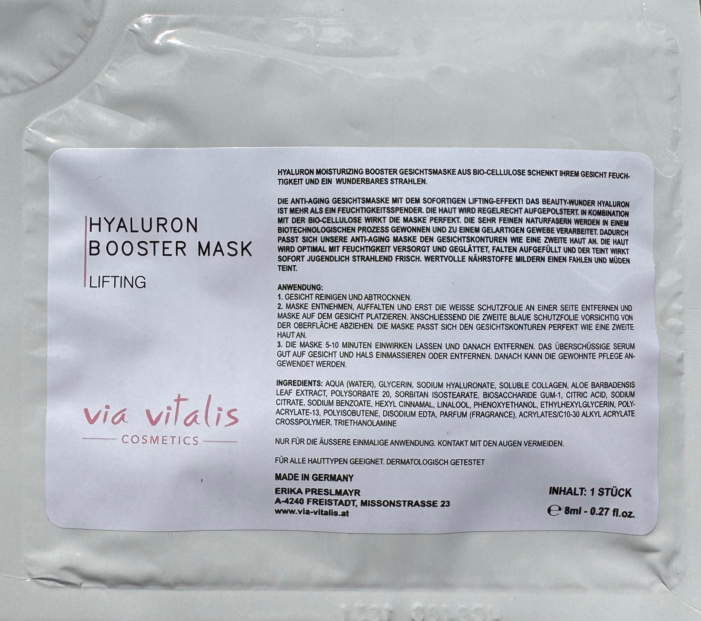 Hyaluron Booster Mask